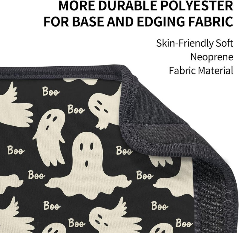 YANGDADA Stylish Ghost Pattern Seat Belt Covers Soft Comfortable Shoulder Strap Pads for Adults Universal Car Accessories - Pack of 2 - Image 4